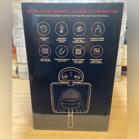 Chefman 4.5L Dual-Cook Pro Deep Fryer - Picture 9 of 11